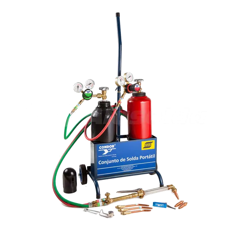 Conjunto PPU para corte e solda